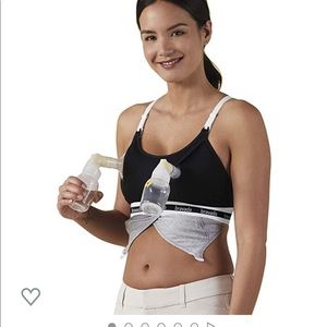 Hands-Free Clip & Pump Strapless Nursing Bra